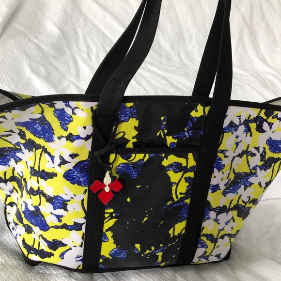 Peter Pilotto x Target Vinyl/Canvas Tote - EUC - Picture 2 of 7